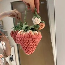 Load image into Gallery viewer, STRAWBERRY Handmade Satchel Bag
