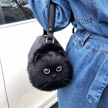 Load image into Gallery viewer, Black Cat Bag
