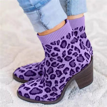 Load image into Gallery viewer, 21 LEOPARD Woven Fabric Boots
