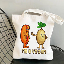 Load image into Gallery viewer, 21 Unicorns Are Vegan Tote Bag
