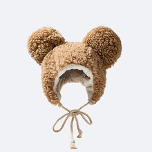 Load image into Gallery viewer, Plush Bear Hat
