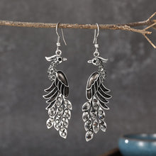 Load image into Gallery viewer, 21 Peafowl Earrings
