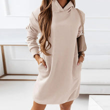 Load image into Gallery viewer, 21 VICTORIA Hooded Dress
