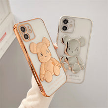 Load image into Gallery viewer, 3D Color Bear iPhone Case
