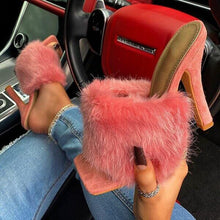 Load image into Gallery viewer, FUR High Heels
