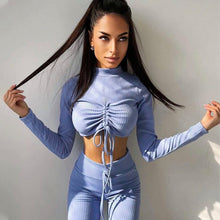 Load image into Gallery viewer, VICTORIA Two Piece Yoga Suit
