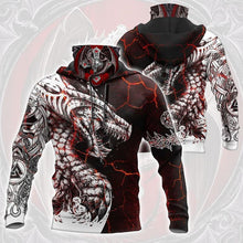 Load image into Gallery viewer, 21 3D DRAGON Hoodie
