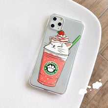 Load image into Gallery viewer, Coffee Kitties iPhone Case
