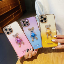 Load image into Gallery viewer, Crystal Bear iPhone Case
