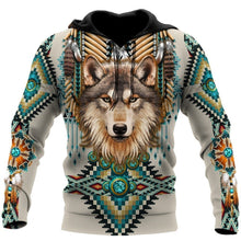 Load image into Gallery viewer, 21 NATIVE WOLF Hoodie
