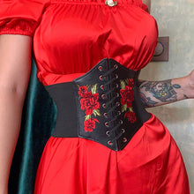Load image into Gallery viewer, 21 RED ROSE Corset
