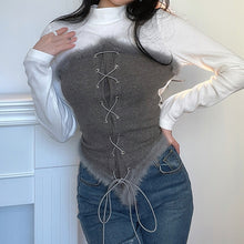 Load image into Gallery viewer, 21 FAUX Fur Corset
