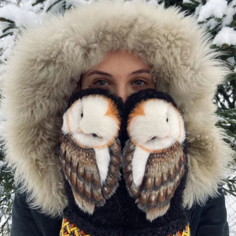 21 Owl Mittens