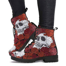 Load image into Gallery viewer, 21 SKULLS N ROSES Boots
