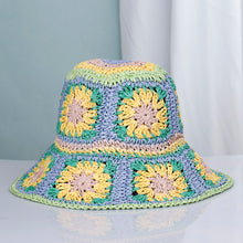 Load image into Gallery viewer, PANAMA Handmade Crochet Bucket Hat
