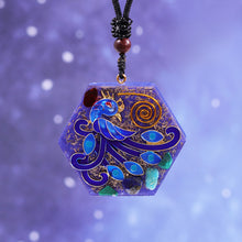 Load image into Gallery viewer, Blue Phoenix Necklace
