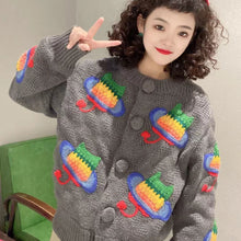 Load image into Gallery viewer, RAINBOW CAT Sweater
