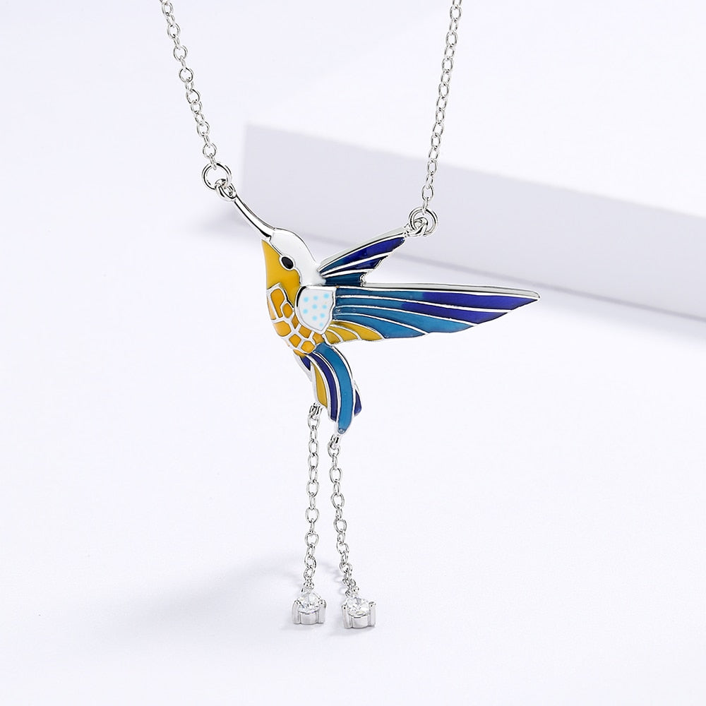 21 Hummingbird Necklace
