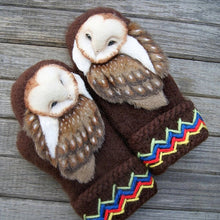 Load image into Gallery viewer, 21 Owl Mittens
