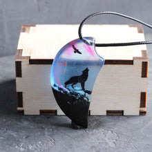Load image into Gallery viewer, Wolf Fang Resin Necklace
