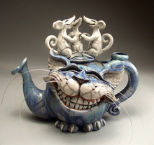 Load image into Gallery viewer, Wonderland Decorative Teapot

